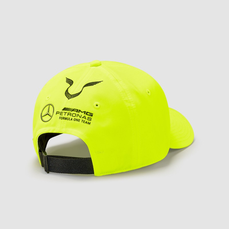 hamilton yellow hat