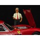 Enzo Ferrari Figurine 1/12