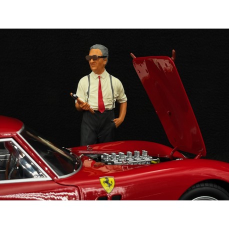 Enzo Ferrari Figurine 1/12