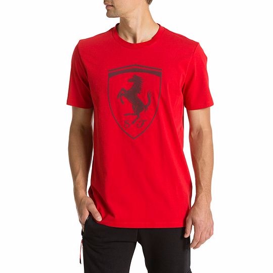 ferrari big shield t-shirt