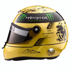 Mini casque Michael Schumacher 20 ans de F1