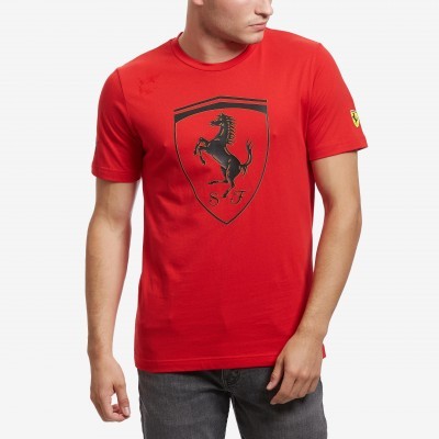 puma ferrari big shield tee