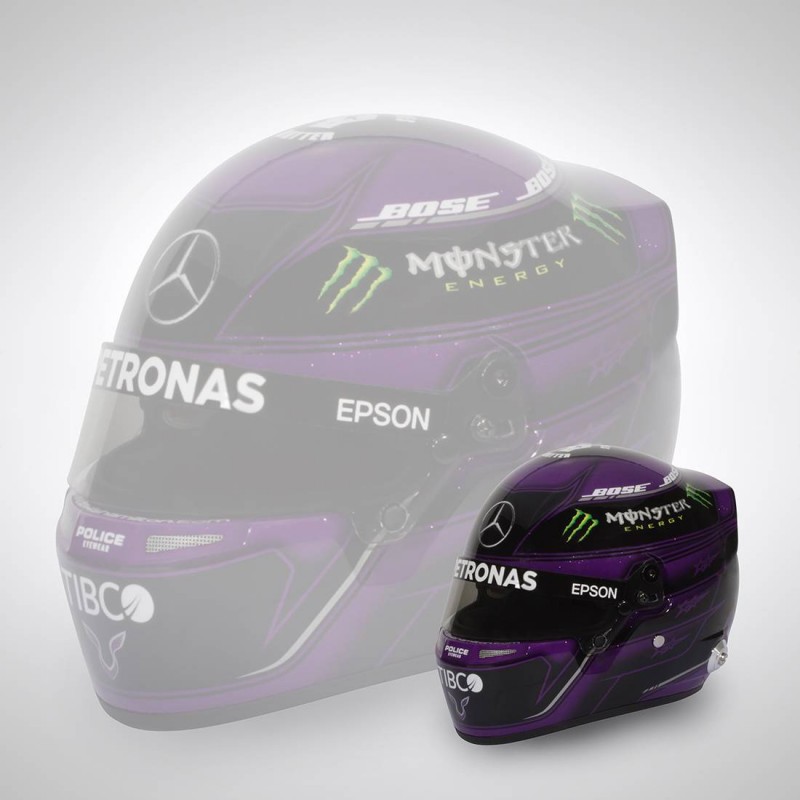 2020 Lewis Hamilton 1 2 scale mini helmet Styrian GP 